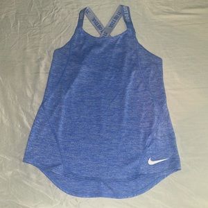 Blue medium Nike tank top